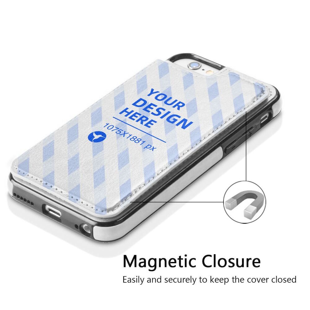 Dual Buckle Card Holder Leather Phone Case Dual Buckle Card Holder Leather Phone Case